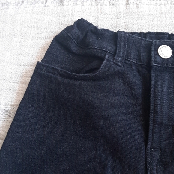 H&M Black Denim Shorts size 4-5 years - Picture 4 of 10